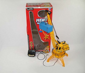 Грузовой кран на пульте со светом (Shantou Gepai, B210820 (12)sim) 